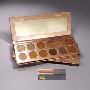 Girlactik The Essential Palette Eyeshadow Set New Full Size with Rinna Lip Gloss